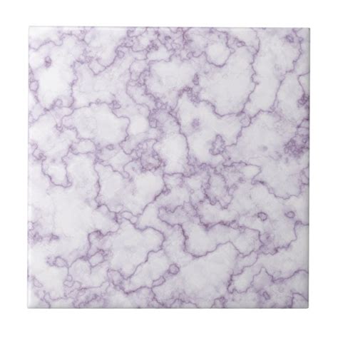 Purple Marble Pattern Ceramic Tile | Zazzle.com