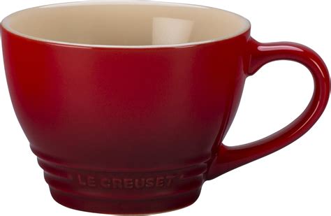 Le Creuset Stoneware Bistro Mug, 14 oz, Cerise: Amazon.ca: Home & Kitchen