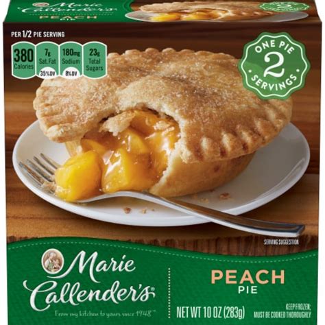 Marie Callender's Peach Pie, 10 oz - Pick ‘n Save