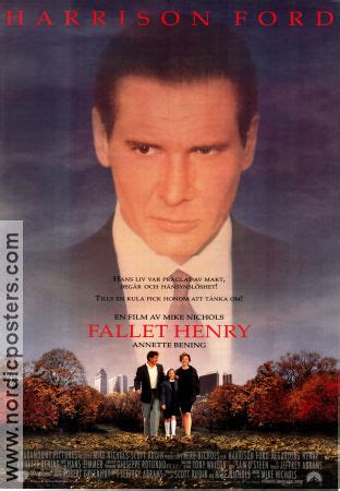 FALLET HENRY Regarding Henry Movie poster 1991 original NordicPosters