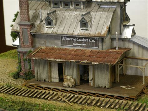 Sympathetic evaluated model train buildings how to make this article | Model trains, Model train ...