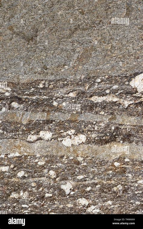 Gneiss stone texture - background Stock Photo - Alamy