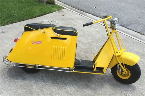 Vintage 1947 Cushman Scooter Model 50 Series