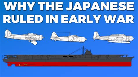 How the Japanese Carriers were so effective - YouTube