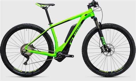 Cube Reaction Hybrid HPA SLT 500 Electric Mountain Bike 2017 Green