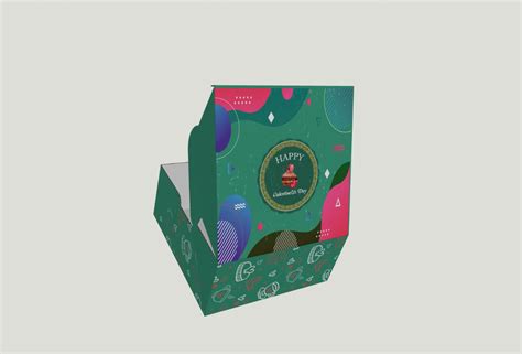 cake box packaging design :: Behance