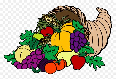 Thanksgiving Cornucopia Clipart Png Gallery