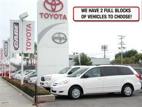 Cabe Toyota Long Beach car dealership in Long Beach, CA 90806 | Kelley Blue Book