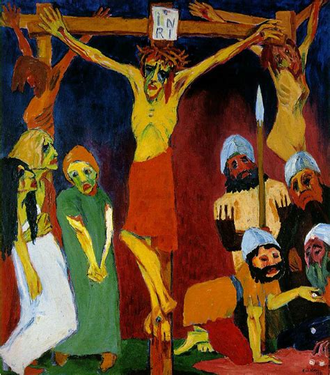 Crucifixion - Emil Nolde - WikiPaintings.org