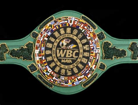 Photos: WBC Reveals The "Mayan Belt" For Canelo vs. Jacobs - Boxing News