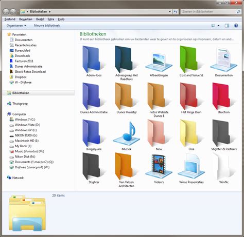 Change windows folder color with WinNc - WinNc, Norton Commander Clone for Windows 10