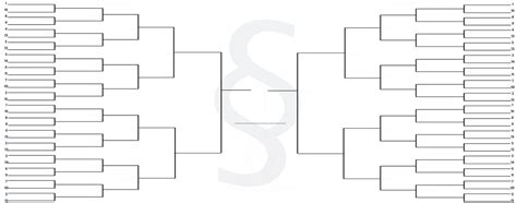 64-team bracket BLANK