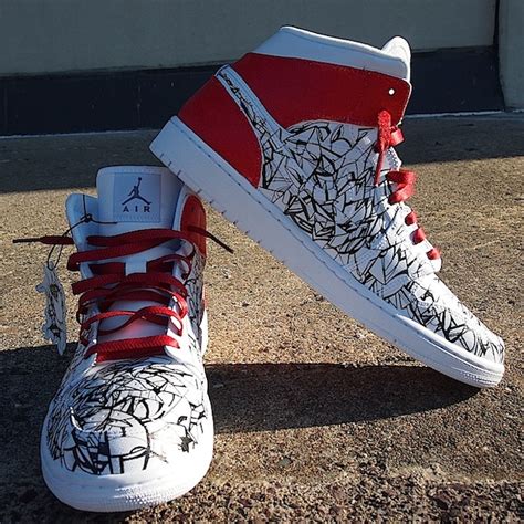 Air Jordan 1 Custom "AIRWISDUMB" by Josh Wisdumb