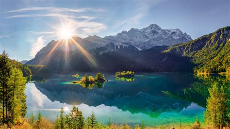 Berglandschaft Sonnenuntergang Sonnenaufgang