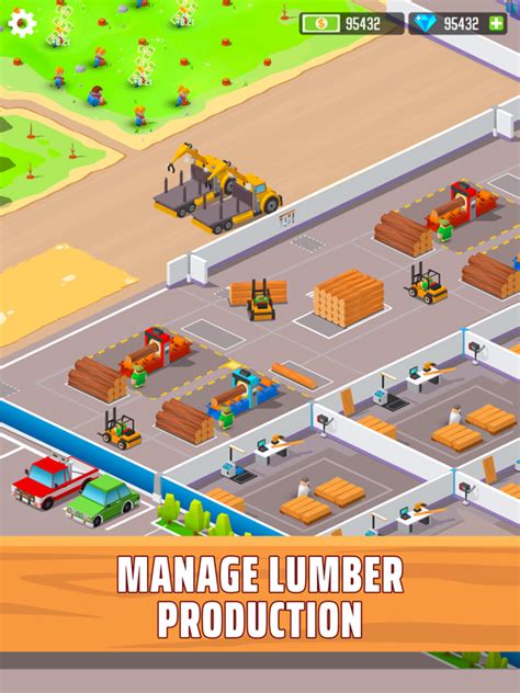 Idle Lumber Empire - Wood Game - App voor iPhone, iPad en iPod touch - AppWereld