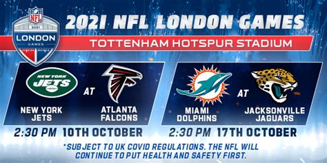 NFL London Games are back for 2021 - Ticketmaster Sport