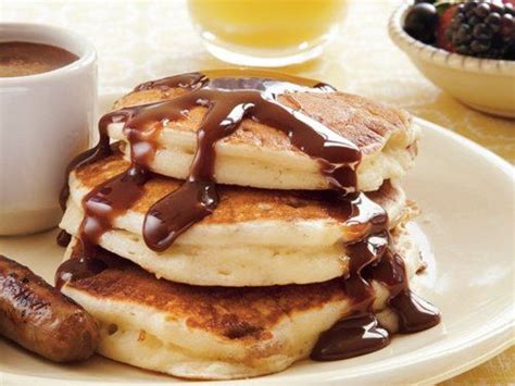 Pancakes With Chocolate Syrup Pictures, Photos, and Images for Facebook ...