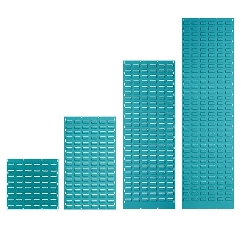 Teal Louvre Panels | Linbin ® Storage Bins & Kits