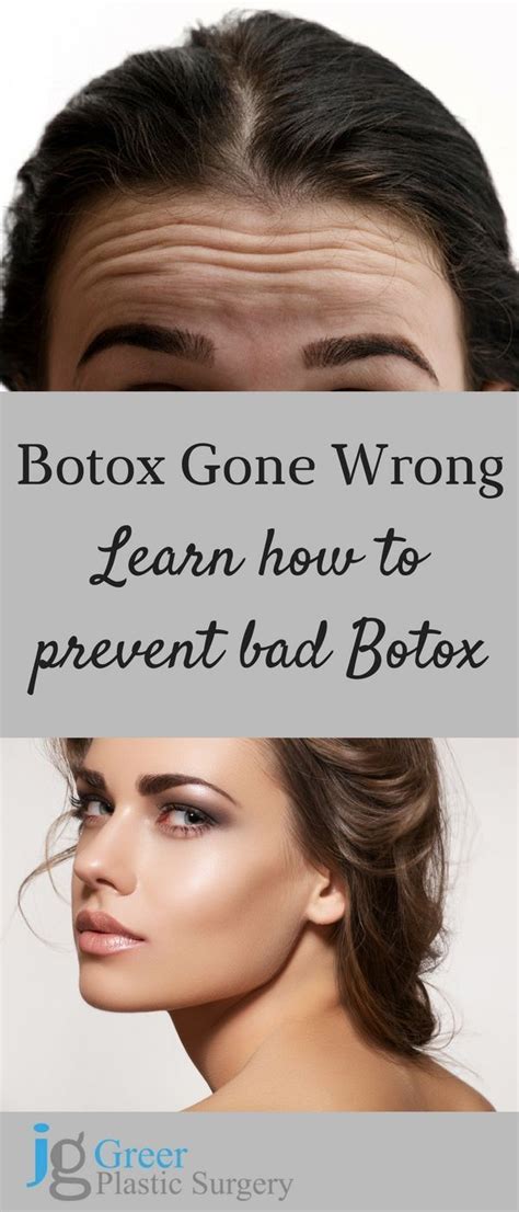 We've all seen examples of Botox gone wrong. Those unnaturally arched ...