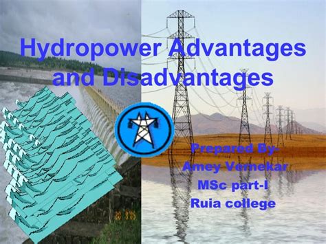 hydropower advantages n disadvantages