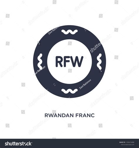 Rwandan Franc Icon Simple Element Illustration Stock Vector (Royalty ...