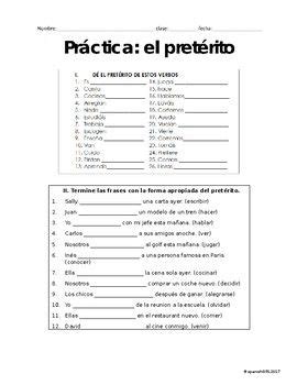 the spanish language worksheet for students to practice their english ...