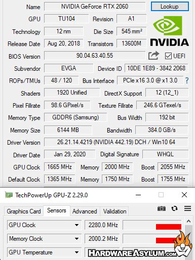 EVGA RTX 2060 KO Video Card Review and LN2 Overclocking - Overclocking ...