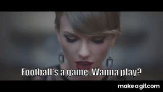 Taylor Swift - Game on Make a GIF
