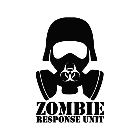 Zombie Outbreak Response Team Car Decal Undead Laptop Decal - Etsy