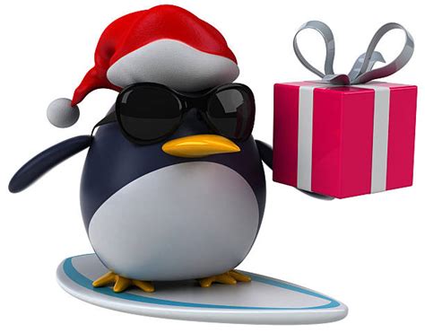 Best Surfing Penguin Animal Cartoon Stock Photos, Pictures & Royalty ...