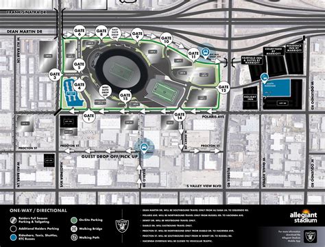 Allegiant Stadium Parking/Transportation Program Announced | Allegiant ...