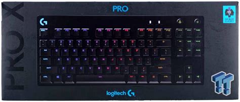 Logitech G PRO X Mechanical Gaming Keyboard Review