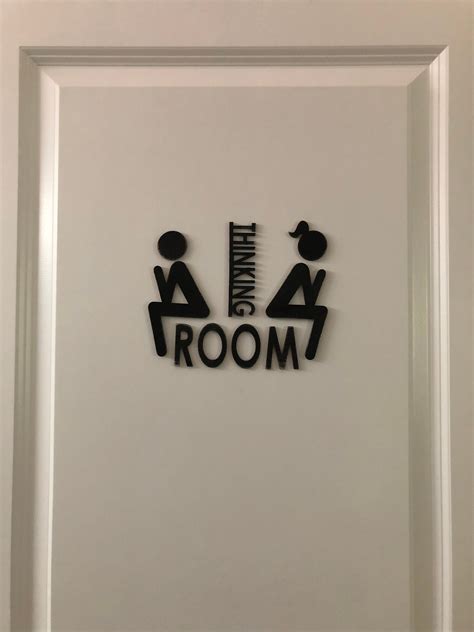 Creative Restroom Signs