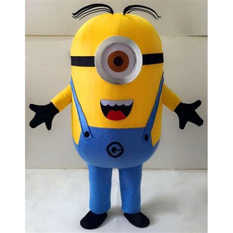 Happy One Eye Despicable Me Minion Mascot Costume