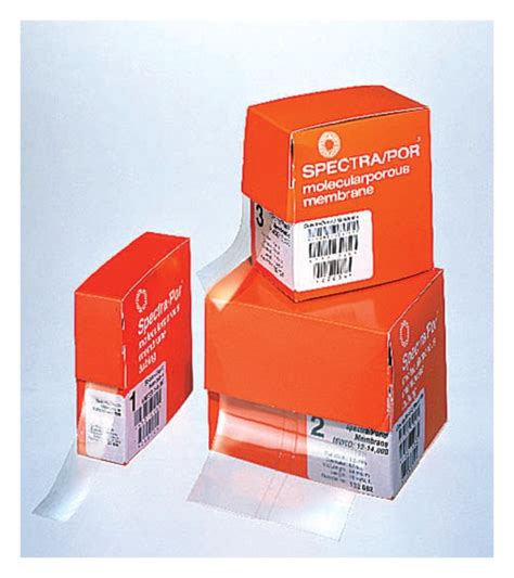 Spectrum™ Spectra/Por™ 7 Membrane Tubing (Sulfur and Heavy Metal Free): 1 1000 to 50,000 Dalton ...