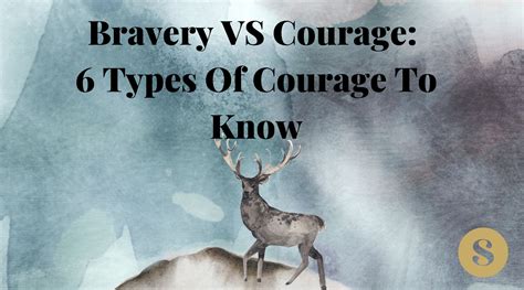 Bravery VS Courage: 6 Types Of Courage - Sonia McDonald