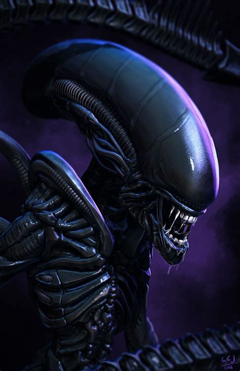 xenomorph, Lionel Cornelius Jr | Predator alien art, Alien artwork, Xenomorph