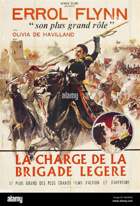 Charge of the Light Brigade, The (1936) - French Movie Poster Stock Photo - Alamy