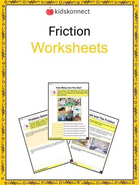 Friction and Gravity STEM - Worksheets Library