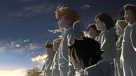 Wallpaper : Yakusoku no neverland, Ray The Promised Neverland, Emma The ...