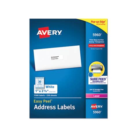 Avery 5630 Template For Word / Templates For Rectangle Labels Avery Com | Seth Toy