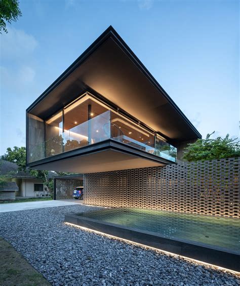 Lighting Is An Important Design Feature On This Modern House