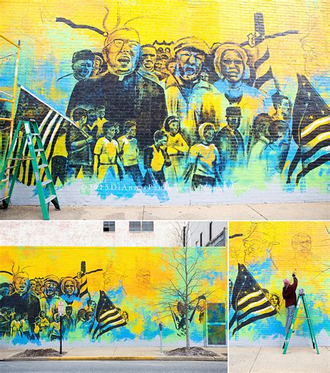 Civil Rights March Mural {Montgomery AL} - Photography by DiAnna Paulk