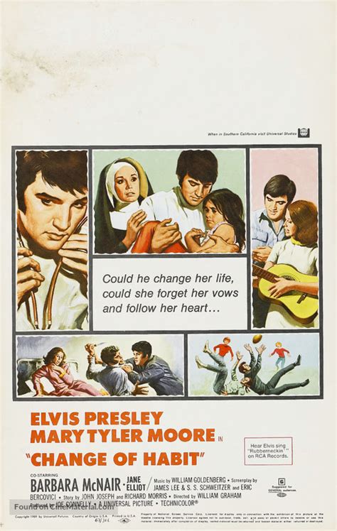 Change of Habit (1969) movie poster