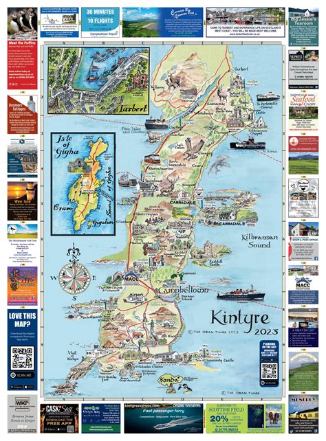 Kintyre Map 2023 by Wyvex Media Limited - Issuu