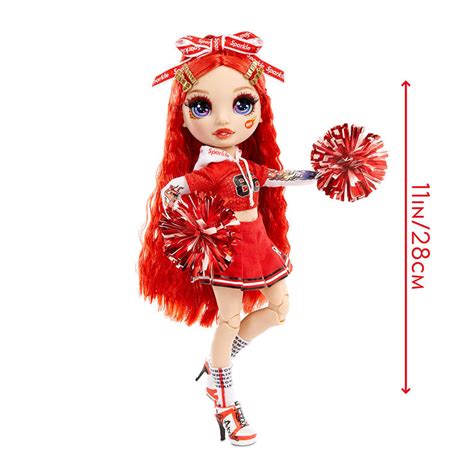 Rainbow High Cheer Ruby Anderson - Red Fashion Doll with Pom Poms | Toys R Us Canada