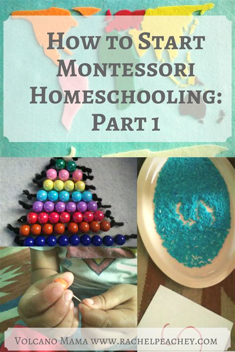 How to Start Montessori Homeschooling: Part 1 in a Series About How to Teach Your Child at Home ...