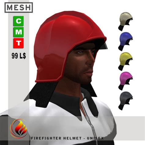 Second Life Marketplace - Firefighter Helmet