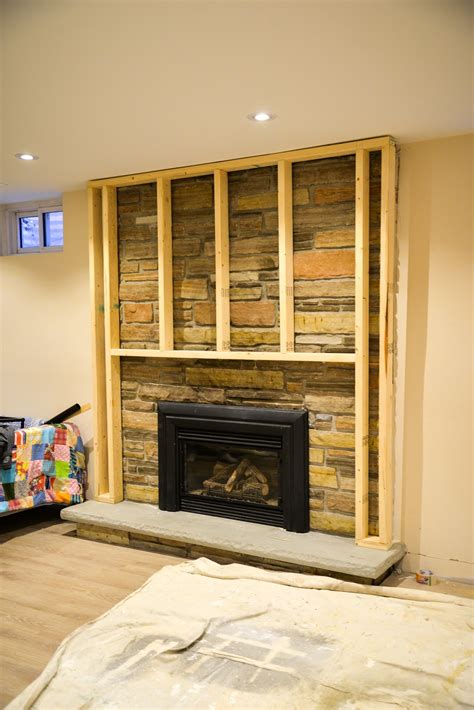 How To Update A Stone Fireplace - Rambling Renovators