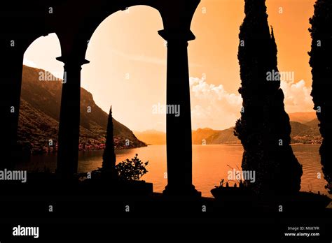 Italy, Lombardy, Varenna, Villa Monastero Stock Photo - Alamy